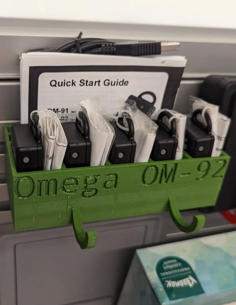 Data-logger organizer