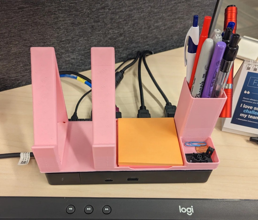 Docking-station organizer
