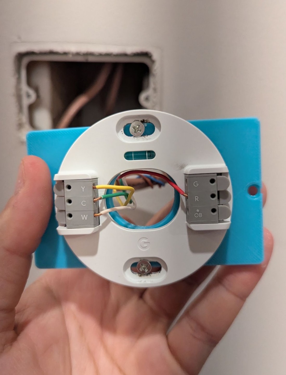 Nest thermostat adapter