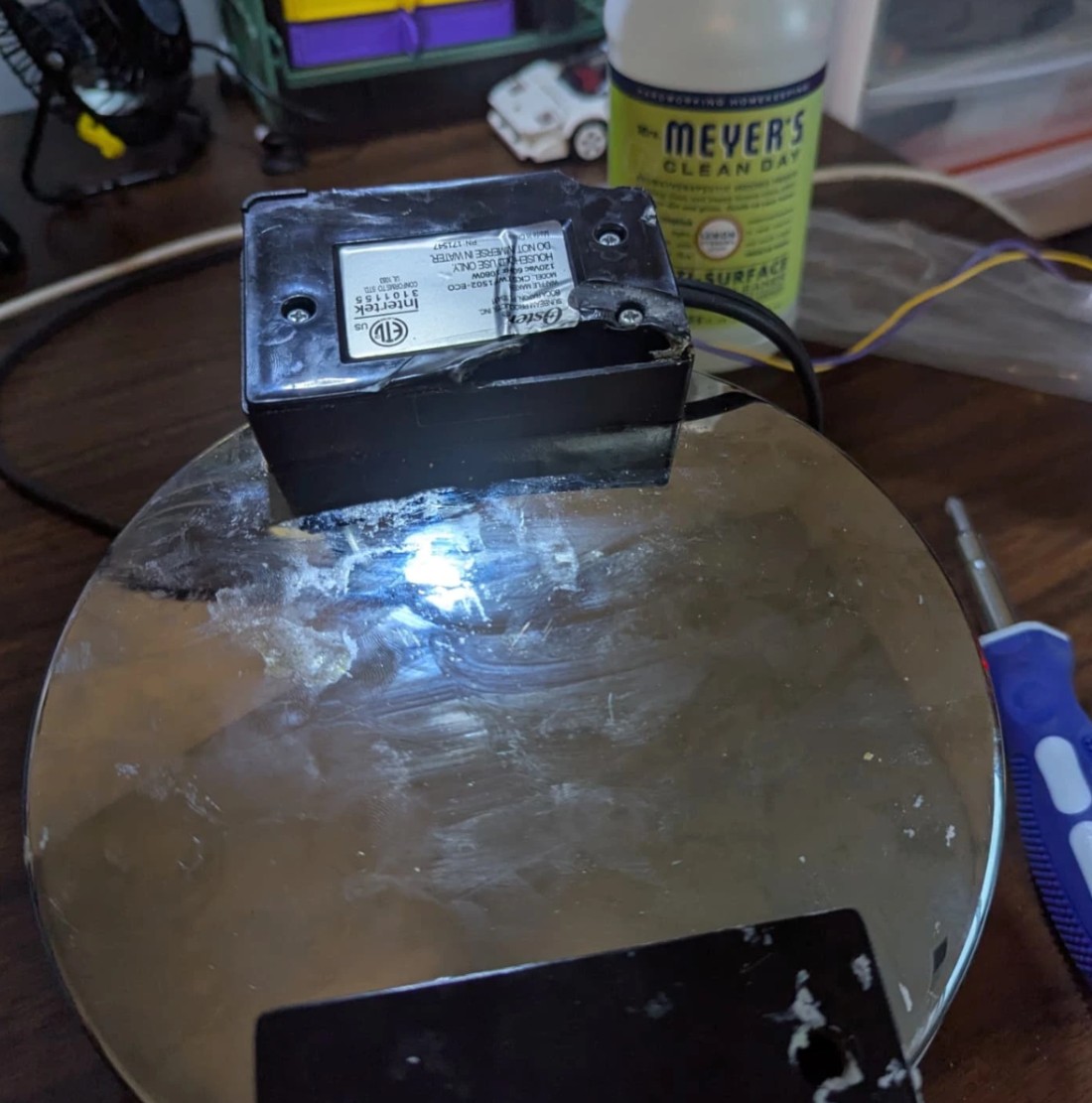 Waffle-maker base repair